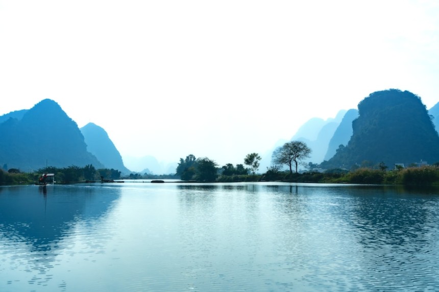 Paysage karstique de Guilin