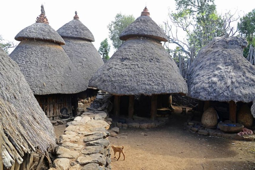 Hébergement traditionnel à Lobamba, Eswatini